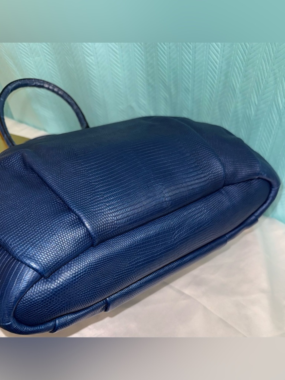 NWOT - Coach Madison Lindsey “Embossed Exotic Pocket” Satchel - FULL SET - Picture 11 of 11